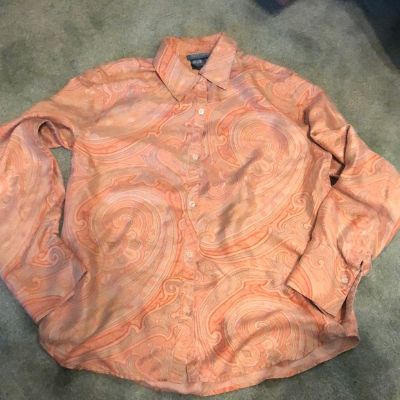 Ralph Lauren Tops - Ralph Lauren 100% Silk Shirt Ralph Lauren Tops - Ralph Lauren 100% Silk Shirt